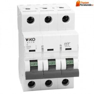 Viko-6VTB-3C50-3x50A-6kA-Otomatik-Sigorta.jpg Viko - 6VTB-3C50 3x50A 6kA Otomatik Sigorta
